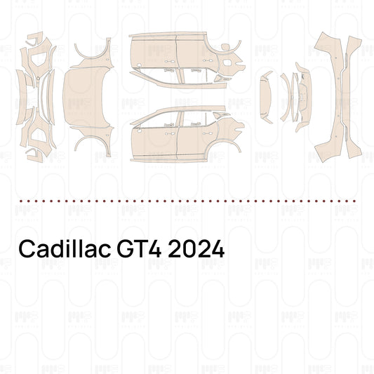 Pre-Cut PPF Cadillac GT4 2024