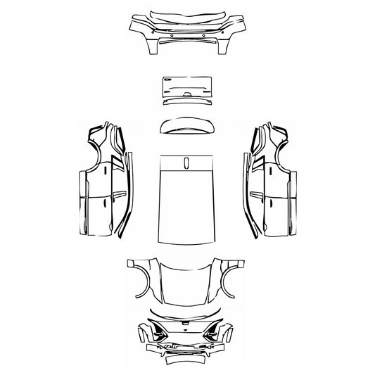 Pre-Cut PPF Cadillac LYRIQ 2024 - PPF-Kits