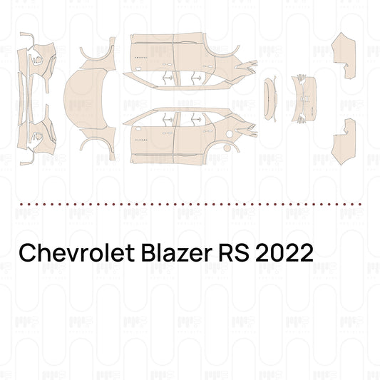 Pre-Cut PPF Chevrolet Blazer RS 2022