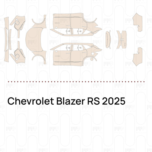 Pre-Cut PPF Chevrolet Blazer RS 2025