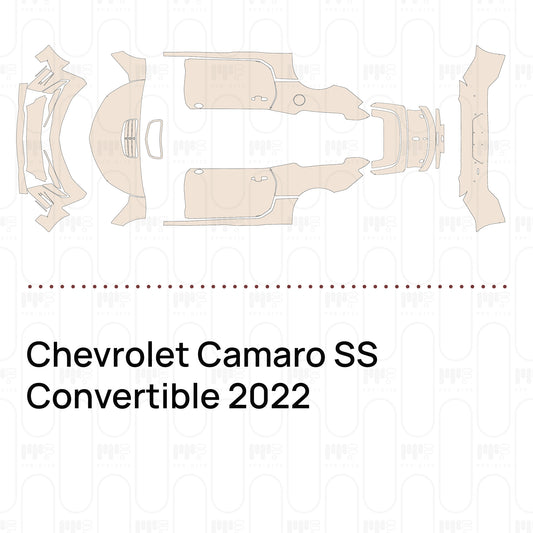 Pre-Cut PPF Chevrolet Camaro SS Convertible 2022
