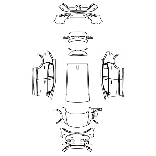 Pre-Cut PPF Chevrolet Equinox EV RS 2025 - PPF-Kits