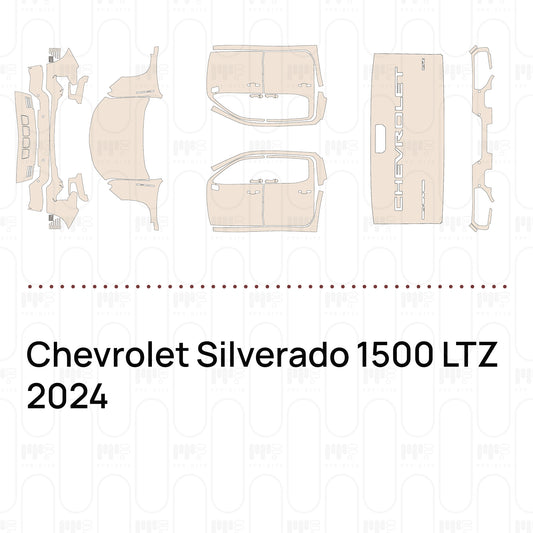 Pre-Cut PPF Chevrolet Silverado 1500 LTZ 2024