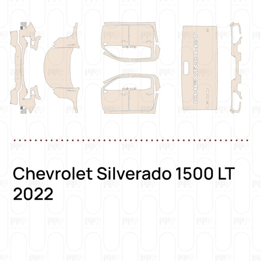 Pre-Cut PPF Chevrolet Silverado 1500 LT 2022