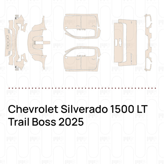 Pre-Cut PPF Chevrolet Silverado 1500 LT Trail Boss 2025