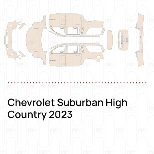 Pre-Cut PPF Chevrolet Suburban High Country 2023