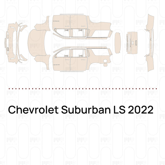 Pre-Cut PPF Chevrolet Suburban LS 2022