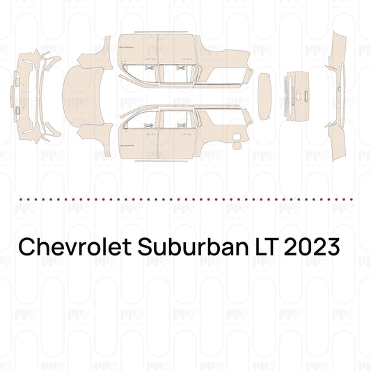 Pre-Cut PPF Chevrolet Suburban LT 2023