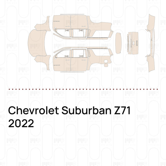 Pre-Cut PPF Chevrolet Suburban Z71 2022