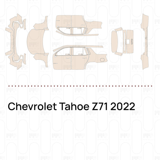 Pre-Cut PPF Chevrolet Tahoe Z71 2022