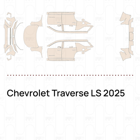 Pre-Cut PPF Chevrolet Traverse LS 2025