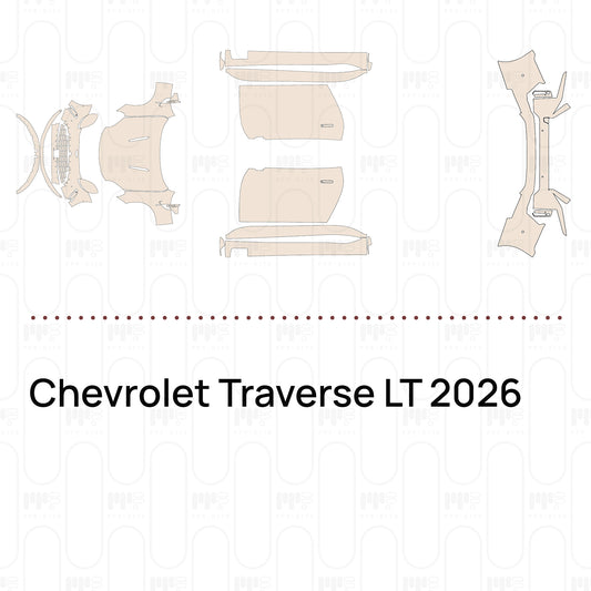 Pre-Cut PPF Chevrolet Traverse LT 2026