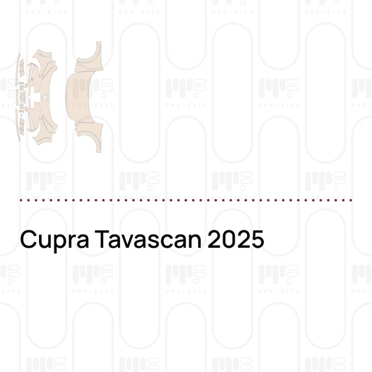 Cupra Tavascan 2025 – Forskåret PPF-lakbeskyttelsesfilm