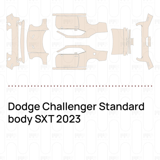 Pre-Cut PPF Dodge Challenger Standard body SXT 2023