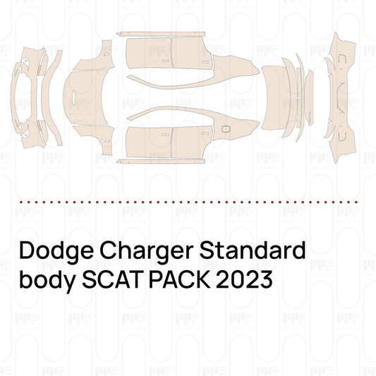 Pre-Cut PPF Dodge Charger Standard body SCAT PACK 2023