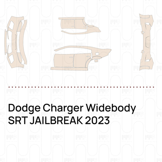 Pre-Cut PPF Dodge Charger Widebody SRT JAILBREAK 2023