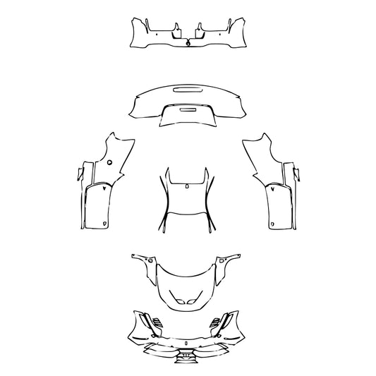 Pre-Cut PPF Ferrari 458 Speciale 2014 - PPF-Kits