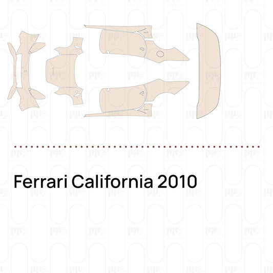 Pre-Cut PPF Ferrari California 2010