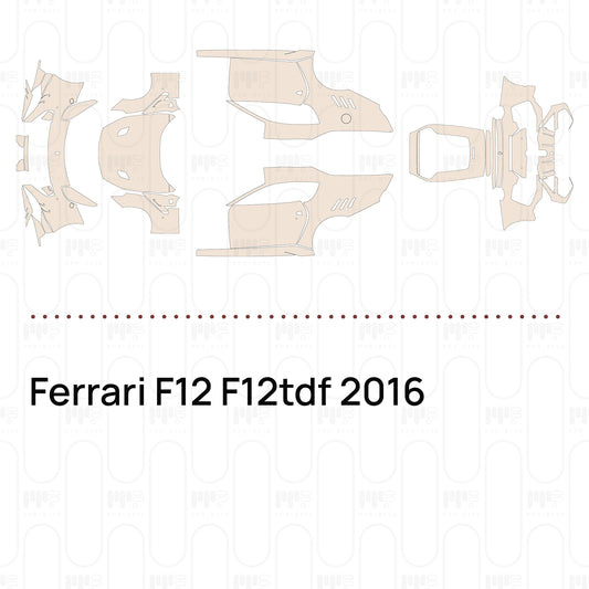 Pre-Cut PPF Ferrari F12 F12tdf 2016