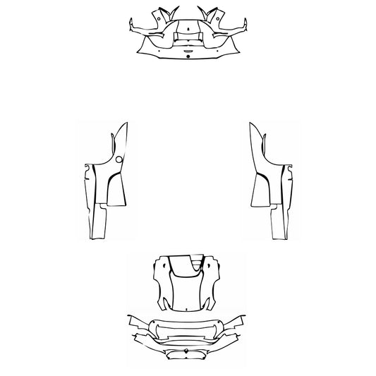 Pre-Cut PPF Ferrari Monza Monza SP1 2019 - PPF-Kits