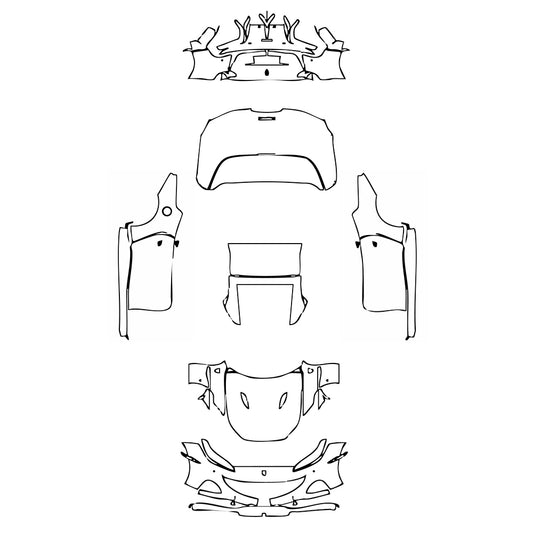 Pre-Cut PPF Ferrari Portofino M 2024 - PPF-Kits