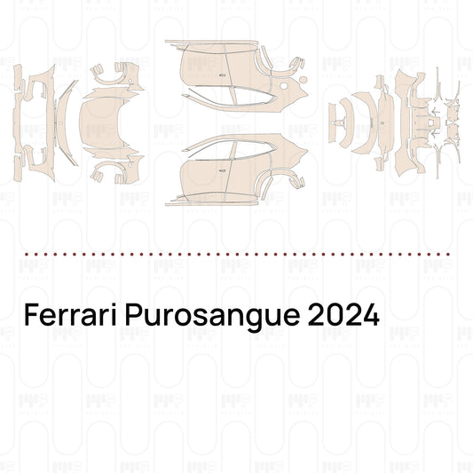 Pre-Cut PPF Ferrari Purosangue 2024