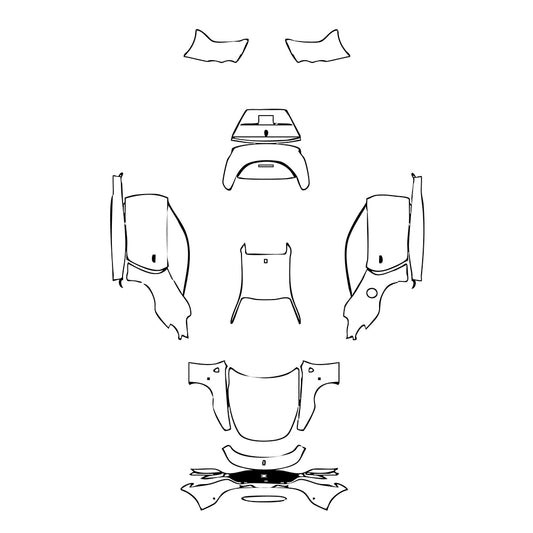 Pre-Cut PPF Ferrari Roma Coupe 2024 - PPF-Kits