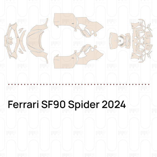 Pre-Cut PPF Ferrari SF90 Spider 2024