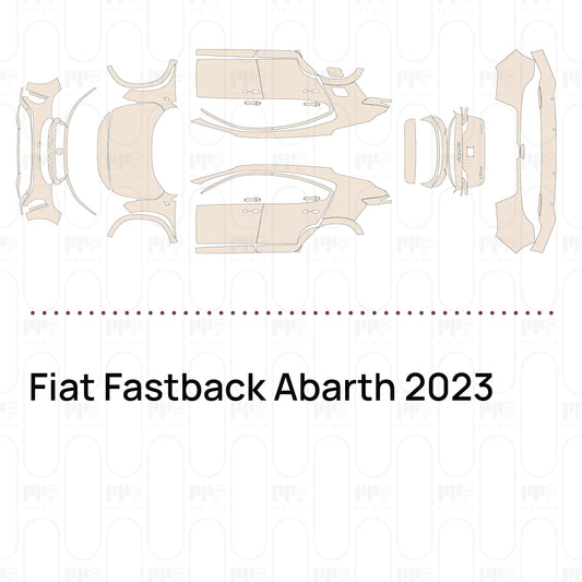 Pre-Cut PPF Fiat Fastback Abarth 2023