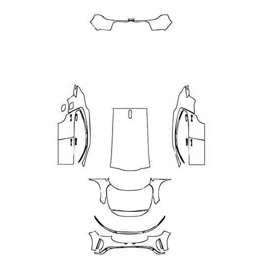 Pre-Cut PPF Fiat Fastback Base 2023 - PPF-Kits