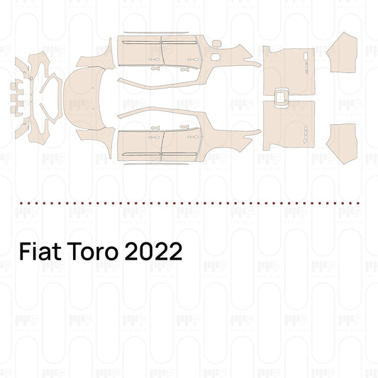 Pre-Cut PPF Fiat Toro 2022