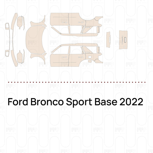 Pre-Cut PPF Ford Bronco Sport Base 2022
