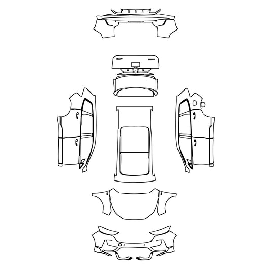 Pre-Cut PPF Ford EDGE ST-line 2022 - PPF-Kits