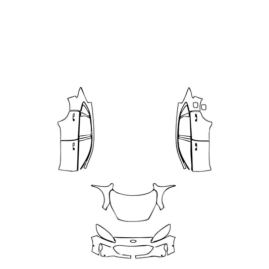 Pre-Cut PPF Ford Escape (US) Titanium 2022 - PPF-Kits