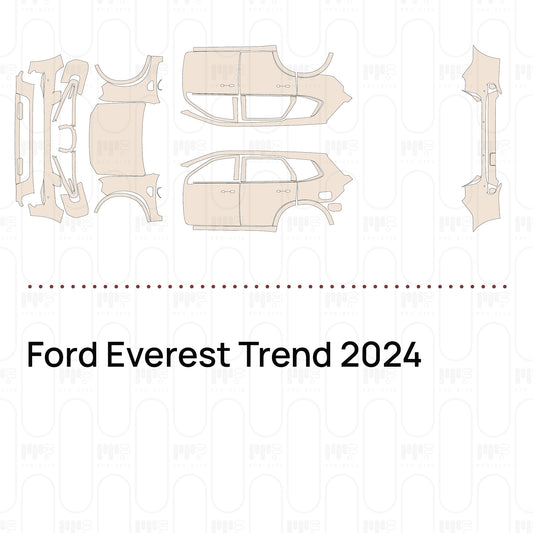 Pre-Cut PPF Ford Everest Trend 2024