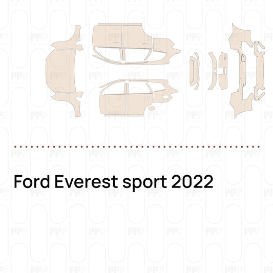Pre-Cut PPF Ford Everest sport 2022