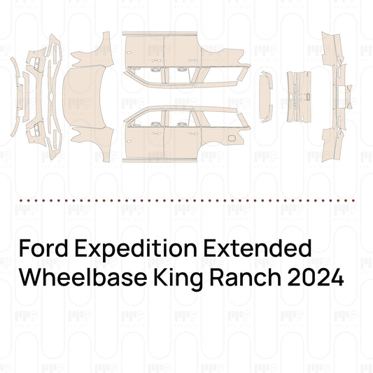 Pre-Cut PPF Ford Expedition Extended Wheelbase King Ranch 2024