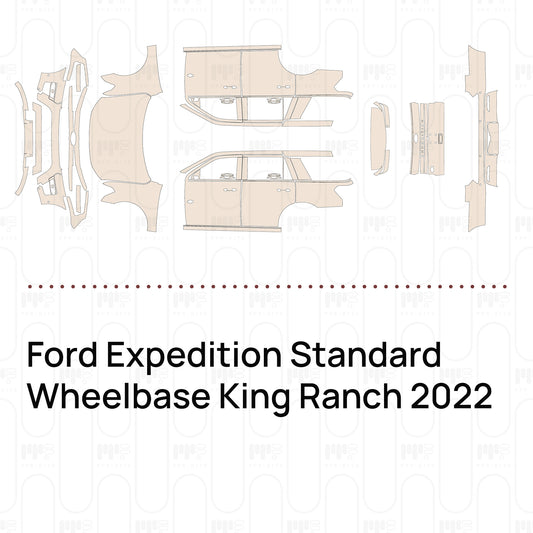 Pre-Cut PPF Ford Expedition Standard Wheelbase King Ranch 2022