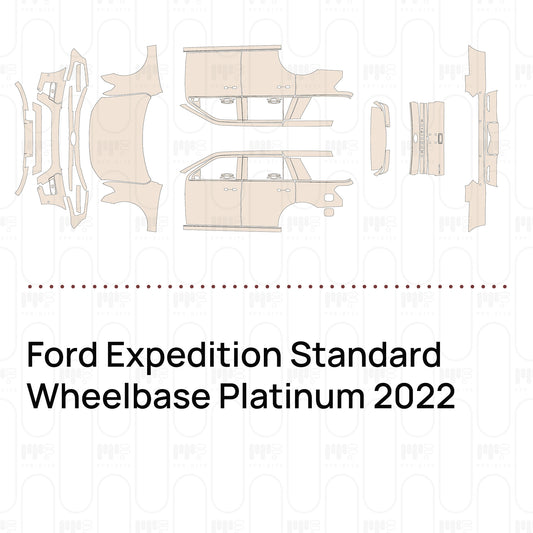 Pre-Cut PPF Ford Expedition Standard Wheelbase Platinum 2022