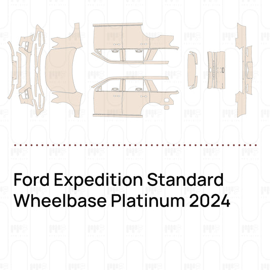 Pre-Cut PPF Ford Expedition Standard Wheelbase Platinum 2024