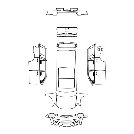 Pre-Cut PPF Ford Expedition Standard Wheelbase Timberline 2024 - PPF-Kits