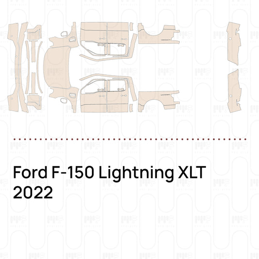 Pre-Cut PPF Ford F-150 Lightning XLT 2022