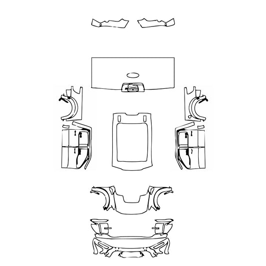 Pre-Cut PPF Ford F-150 Raptor R 2024 - PPF-Kits