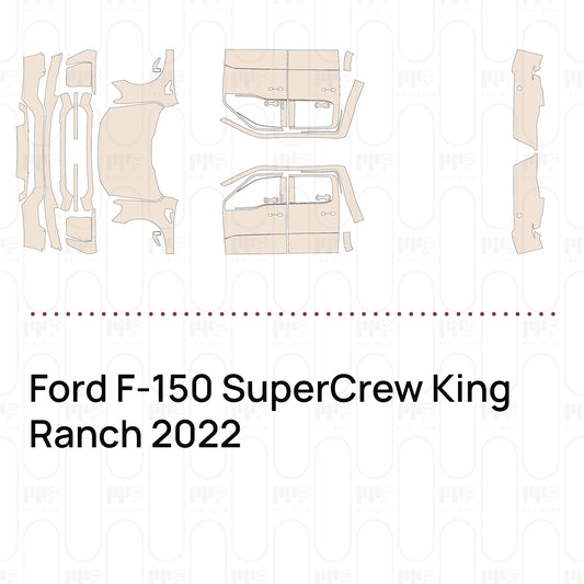 Pre-Cut PPF Ford F-150 SuperCrew King Ranch 2022