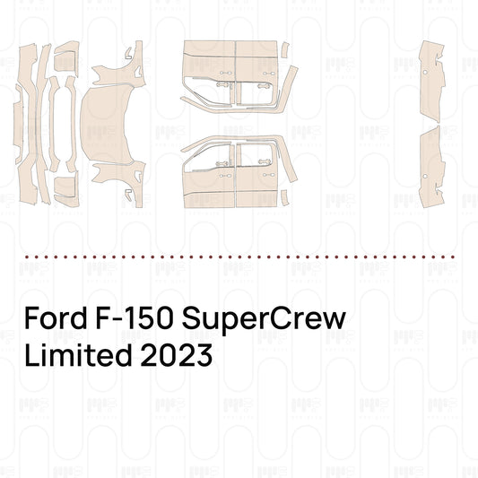 Pre-Cut PPF Ford F-150 SuperCrew Limited 2023