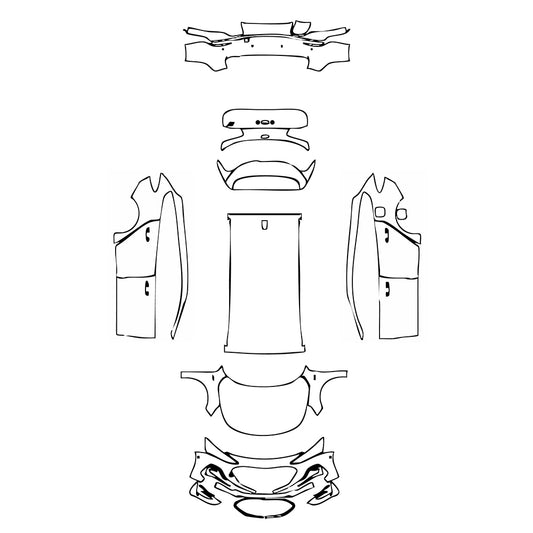 Pre-Cut PPF Ford Focus Estate ST-line 2024 - PPF-Kits