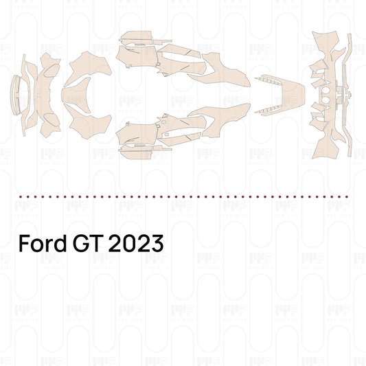 Pre-Cut PPF Ford GT 2023