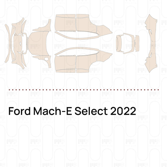 Pre-Cut PPF Ford Mach-E Select 2022