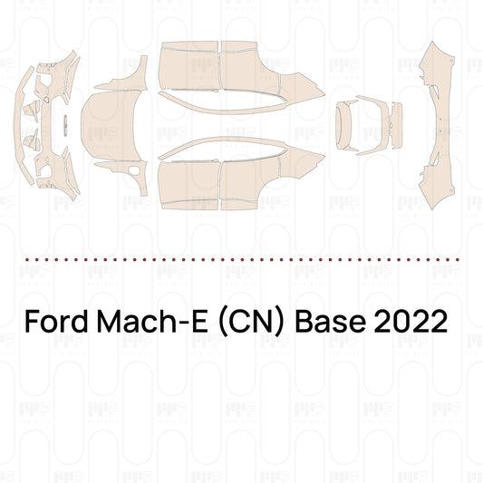 Pre-Cut PPF Ford Mach-E (CN) Base 2022