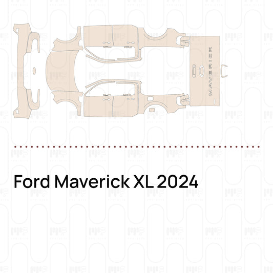 Pre-Cut PPF Ford Maverick XL 2024